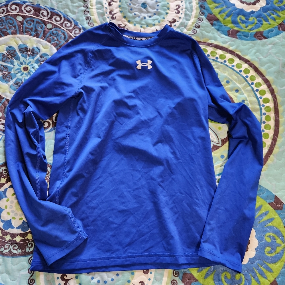 Under Armour Royal Blue Performance Top - Picture 1 of 8